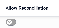Allow reconciliation for accounts in LeanSoft Accounting