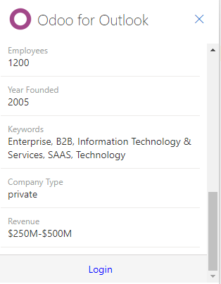 Logging in the LeanSoft database